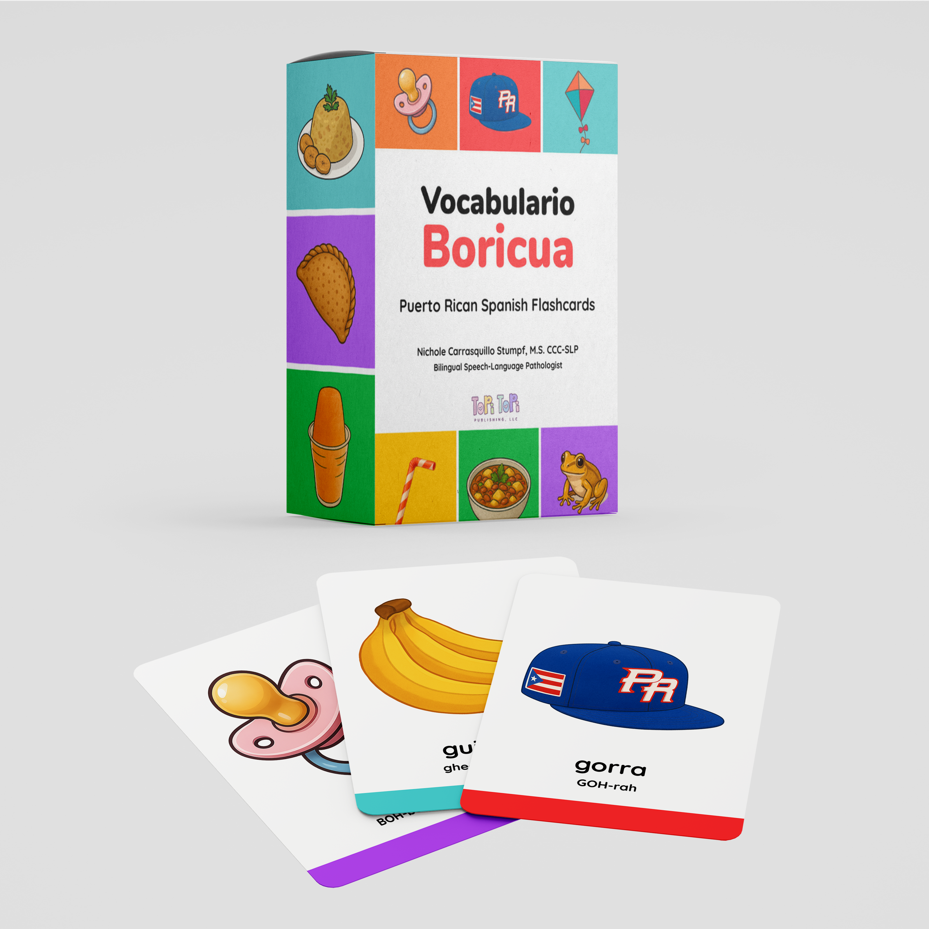 PRE-ORDER Vocabulario Boricua Flashcards
