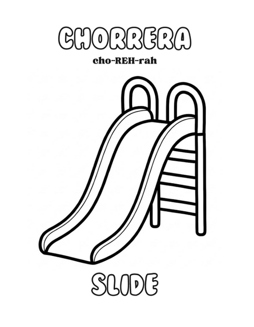 PRE-ORDER Vocabulario Boricua Bilingual Coloring Book