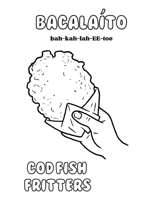 PRE-ORDER Vocabulario Boricua Bilingual Coloring Book