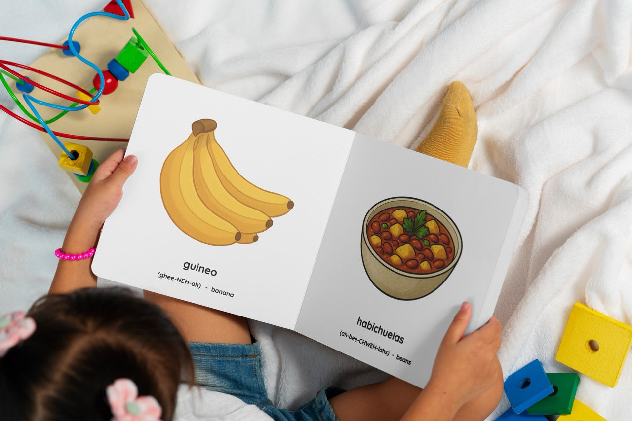 PRE-ORDER Vocabulario Boricua Bilingual Board Book